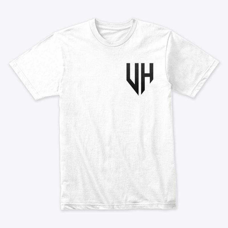 VH Corner Logo- White T-Shirt