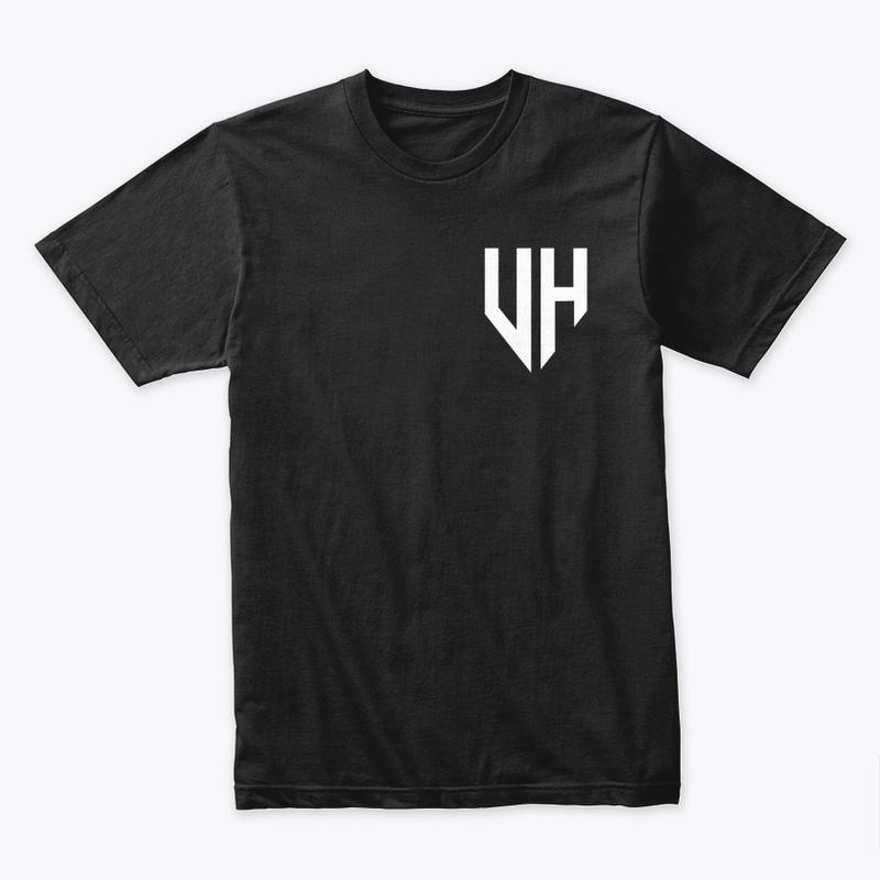 VH Corner Logo- Black T-Shirt